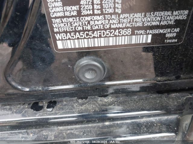 WBA5A5C54FD524368 BMW 528I