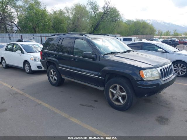 Auction sale of the 2004 Jeep Grand Cherokee Overland, vin: 1J8GW68J44C145634, lot number: 39272320