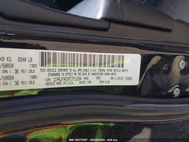1C4RJFAG3FC711234 Jeep Grand Cherokee Altitude
