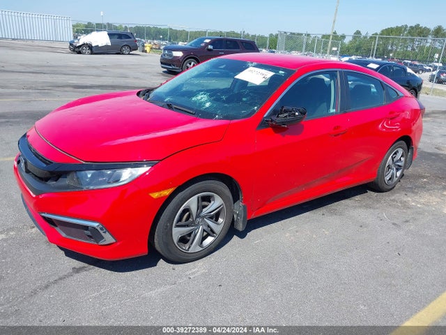 Honda Civic Lx 2019 2HGFC2F64KH556563 Image 2