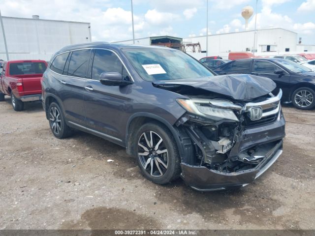 2019 Honda Pilot Elite მანქანა იყიდება აუქციონზე, vin: 5FNYF6H01KB002658, აუქციონის ნომერი: 39272391