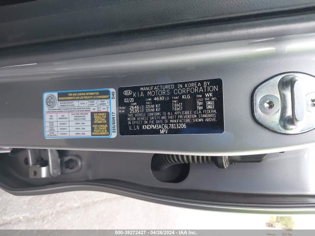 KIA Sportage Lx 2020 KNDPM3AC6L7813206 Image 9
