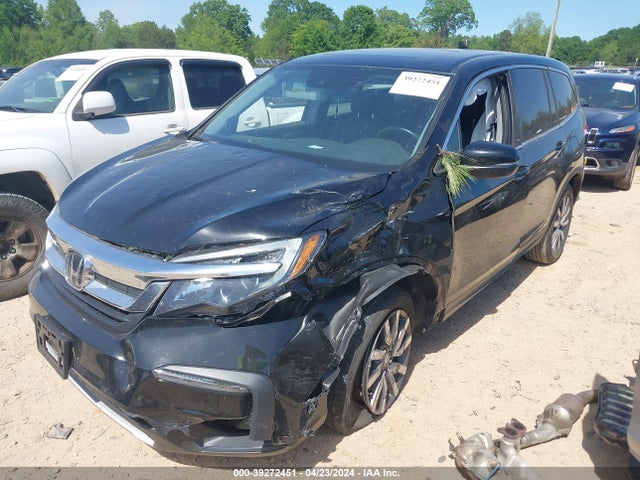 Honda Pilot Awd Ex-l 2022 5FNYF6H59NB017151 Image 2