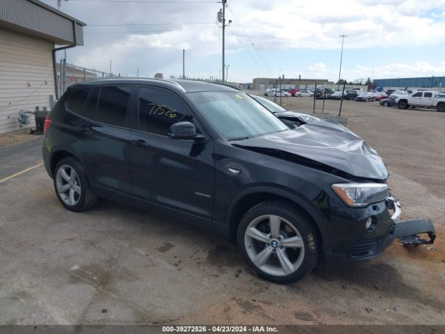 Auction sale of the 2017 Bmw X3 Xdrive28i, vin: 5UXWX9C32H0W79974, lot number: 39272526