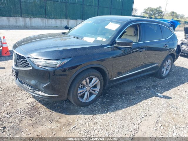 5J8YE1H34NL020283 Acura Mdx Standard