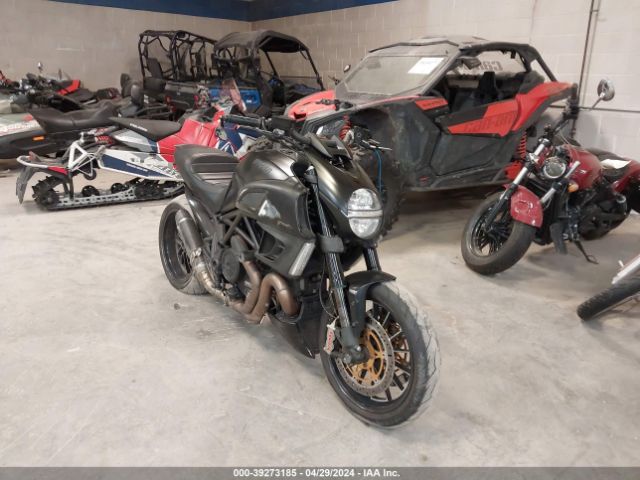 2013 DUCATI DIAVEL ZDM13BLW7DB014368