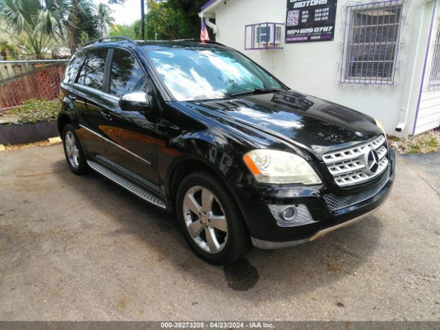 Auction sale of the 2010 Mercedes-benz Ml 350, vin: 4JGBB5GBXAA600376, lot number: 39273205