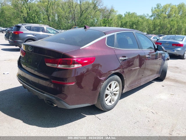 KIA Optima Lx 2019 5XXGT4L39KG278481 Image 4