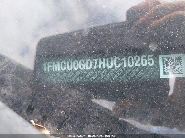 Ford ESCAPE SE 2017 1FMCU0GD7HUC10265 Image 9