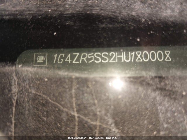 1G4ZR5SS2HU180008 Buick Lacrosse Premium