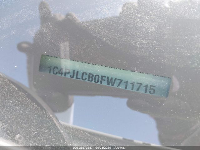 1C4PJLCB0FW711715 Jeep Cherokee Latitude