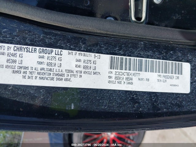Dodge Charger R/t Max 2014 2C3CDXCT8EH145777 Image 9