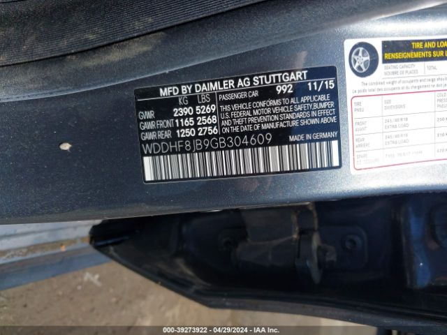 WDDHF8JB9GB304609 Mercedes-Benz E 350 4matic
