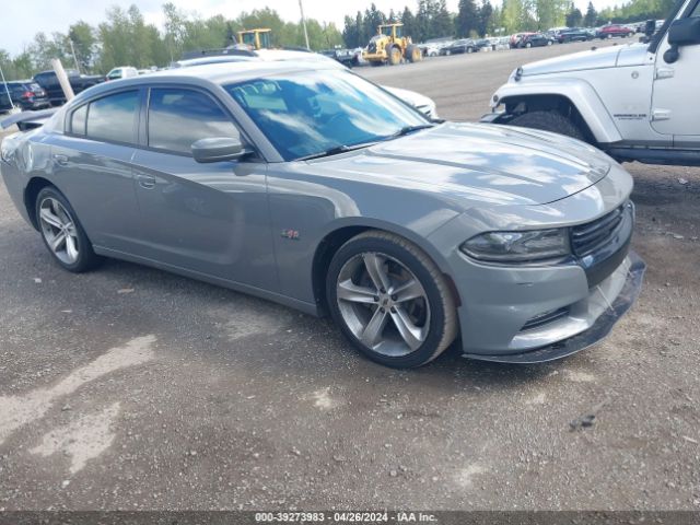 2018 Dodge Charger R/t Rwd მანქანა იყიდება აუქციონზე, vin: 2C3CDXCT5JH115033, აუქციონის ნომერი: 39273983