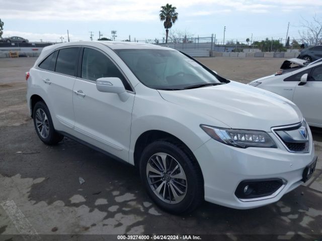 Auction sale of the 2017 Acura Rdx Advance Package, vin: 5J8TB3H72HL021566, lot number: 39274000