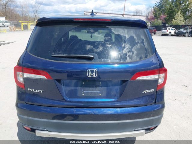 5FNYF6H51KB061706 Honda Pilot Ex-l