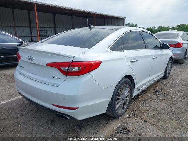 Hyundai Sonata Limited 2015 5NPE34AF5FH222861 Image 4