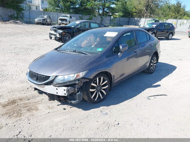 Honda Civic Ex-l 2015 19XFB2F98FE272608 Image 2