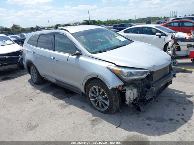 Aukcja sprzedaży 2017 Hyundai Santa Fe Se, vin: KM8SM4HF3HU168261, numer aukcji: 39274121