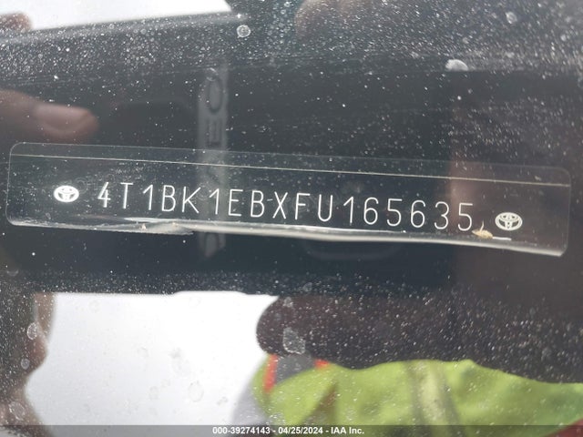 Toyota Avalon Xle Premium 2015 4T1BK1EBXFU165635 Image 9