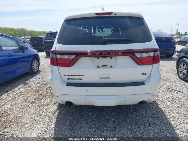 1C4SDJCTXJC439523 Dodge Durango R/t Awd