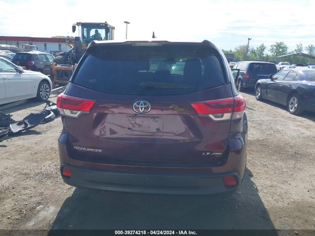 Toyota Highlander Le Plus 2018 5TDBZRFH8JS496907 Image 17