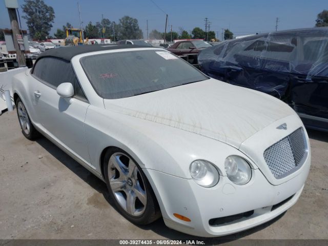 Aukcja sprzedaży 2007 Bentley Continental Gtc, vin: SCBDR33W77C045831, numer aukcji: 39274435