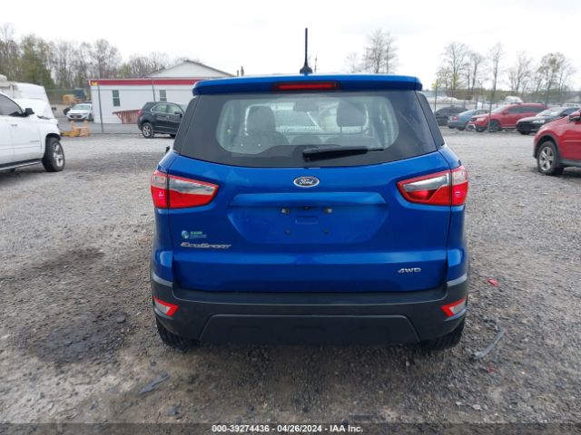 MAJ6S3FL8MC439030 Ford ECOSPORT S