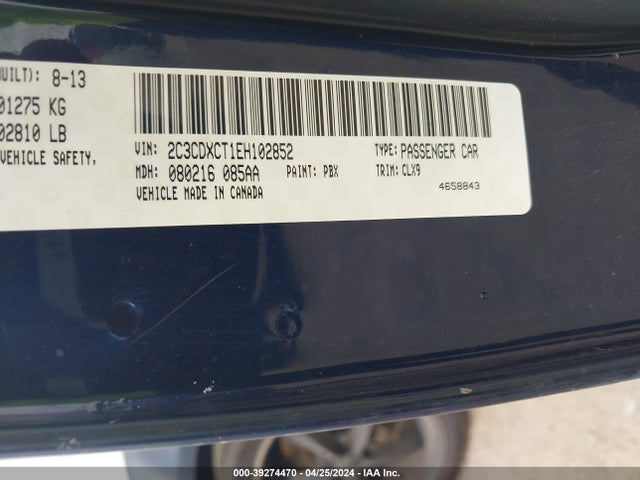 Dodge Charger R/t Max 2014 2C3CDXCT1EH102852 Image 9