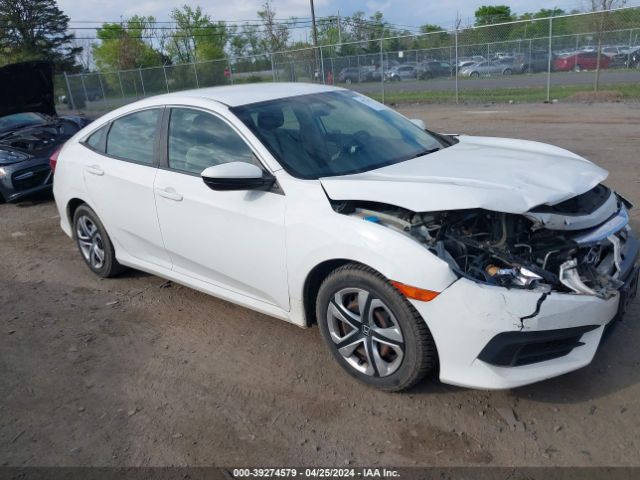 Auction sale of the 2018 Honda Civic Lx, vin: 2HGFC2F54JH603788, lot number: 39274579