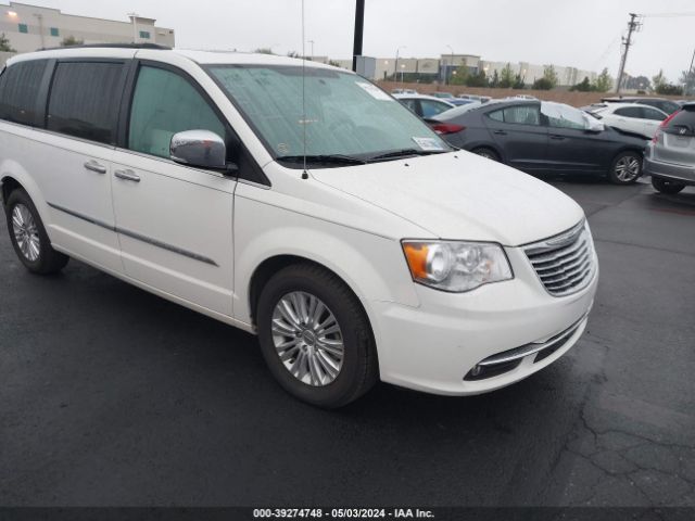 Auction sale of the 2012 Chrysler Town & Country Touring-l, vin: 2C4RC1CG5CR181927, lot number: 39274748