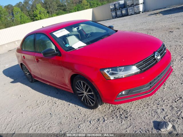 2017 Volkswagen Jetta 1.8t Sport მანქანა იყიდება აუქციონზე, vin: 3VWD17AJ4HM297083, აუქციონის ნომერი: 39274834