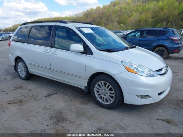 Auction sale of the 2008 Toyota Sienna Limited, vin: 5TDZK22C88S107584, lot number: 39274836