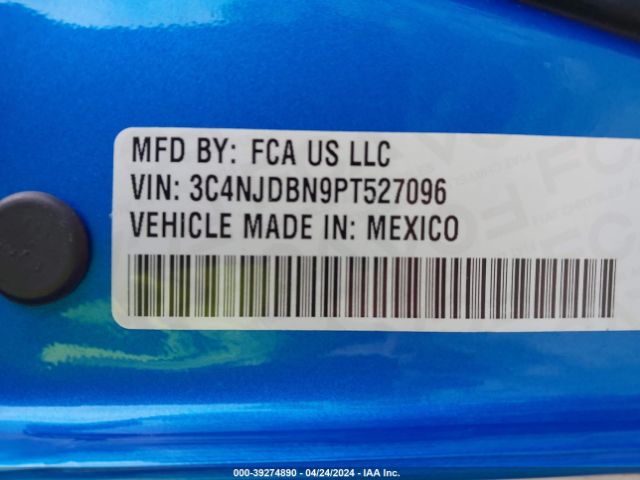 3C4NJDBN9PT527096 Jeep Compass Latitude 4x4