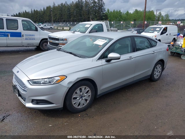 Ford FUSION S 2014 3FA6P0G71ER394338 Image 2