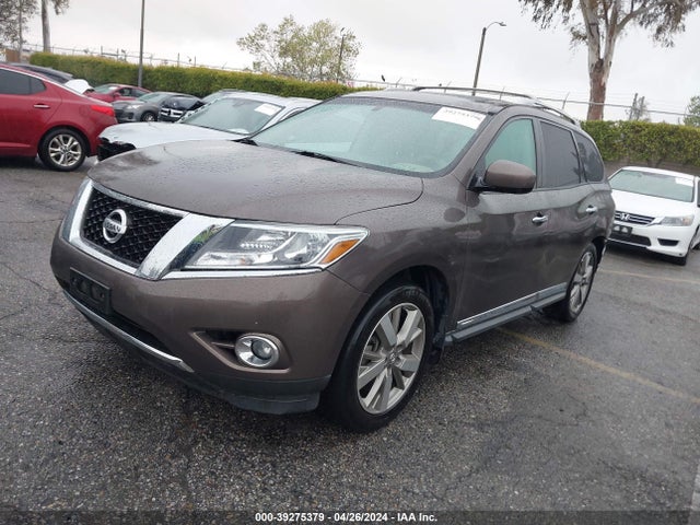 Nissan Pathfinder Platinum 2015 5N1AR2MN3FC716731 Image 2