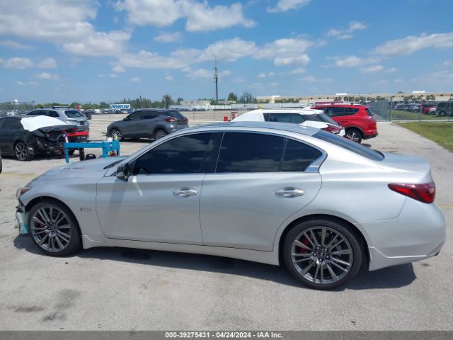 JN1FV7AP8JM460763 Infiniti Q50 3.0t Red Sport 400