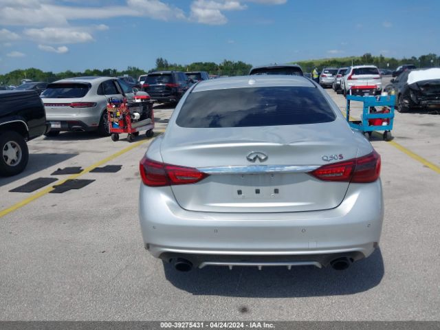 JN1FV7AP8JM460763 Infiniti Q50 3.0t Red Sport 400