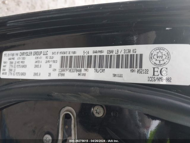 1C6RR7PT0ES378408 RAM 1500 Longhorn