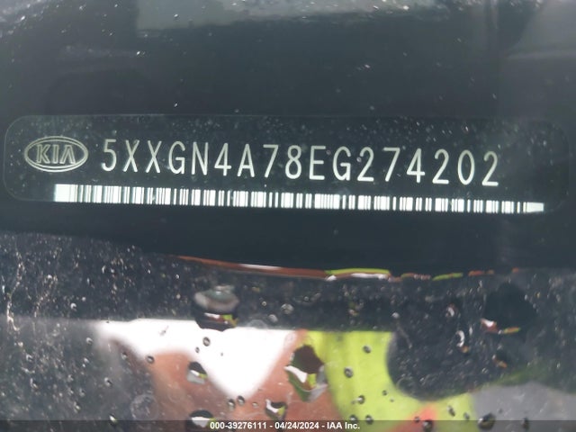 KIA OPTIMA EX 2014 5XXGN4A78EG274202 Image 9