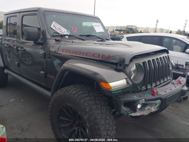 Auction sale of the 2021 Jeep Gladiator Rubicon 4x4, vin: 1C6JJTBM6ML503403, lot number: 39276137