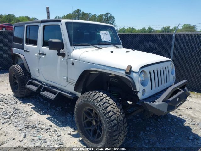 Продажа на аукционе авто 2018 Jeep Wrangler Jk Unlimited Sahara 4x4, vin: 1C4HJWEGXJL930349, номер лота: 39276435