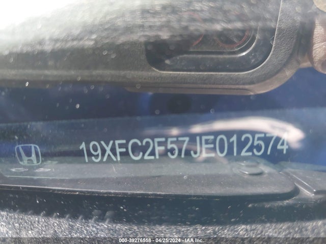 Honda Civic Lx 2018 19XFC2F57JE012574 Image 9