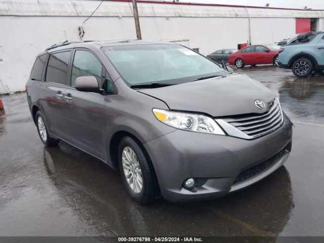 Auction sale of the 2015 Toyota Sienna Xle 8 Passenger, vin: 5TDYK3DC9FS606888, lot number: 39276798