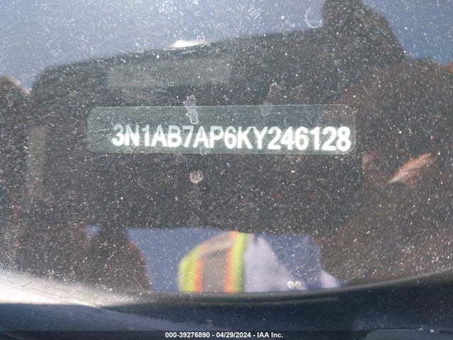 Nissan SENTRA SV 2019 3N1AB7AP6KY246128 Image 9
