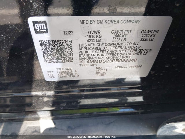 Buick Encore Gx Select Fwd 2023 KL4MMDS23PB098848 Image 9