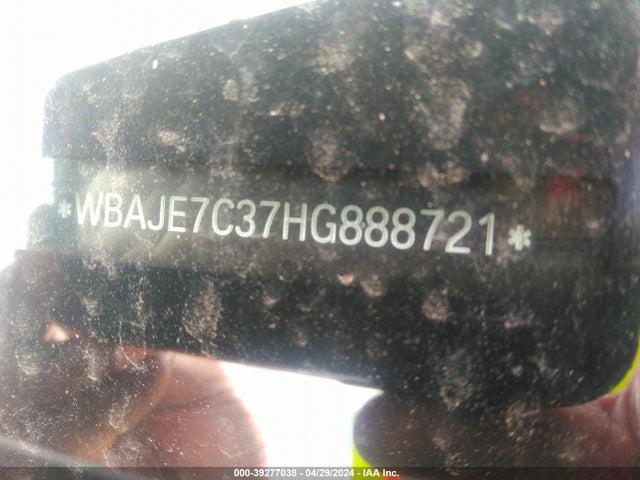WBAJE7C37HG888721 BMW 540i Xdrive