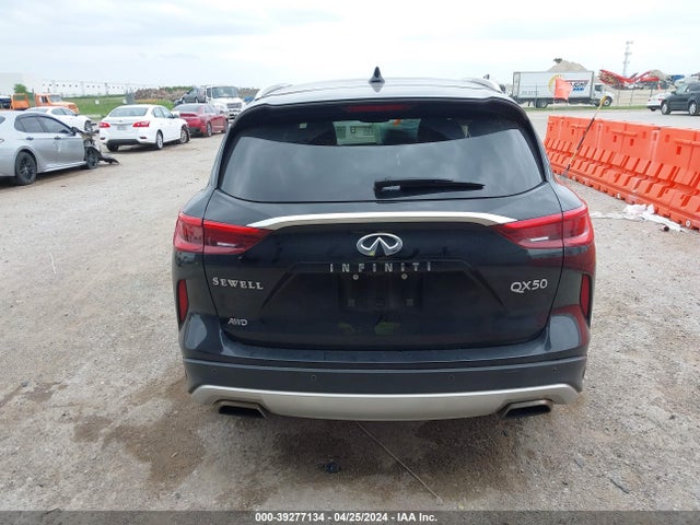 3PCAJ5BB5MF118534 Infiniti Qx50 Luxe Awd
