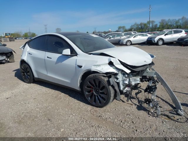 Aukcja sprzedaży 2022 Tesla Model Y Performance Dual Motor All-wheel Drive, vin: 7SAYGDEF5NF504994, numer aukcji: 39277153