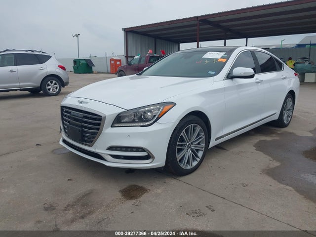 Genesis G80 3.8 2018 KMHGN4JE7JU244333 Image 2
